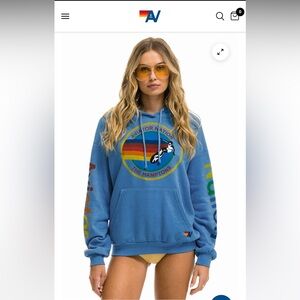 MDW SALE***** Size XL Unisex AVIATOR NATION HAMPTONS RELAXED PULLOVER HOODIE